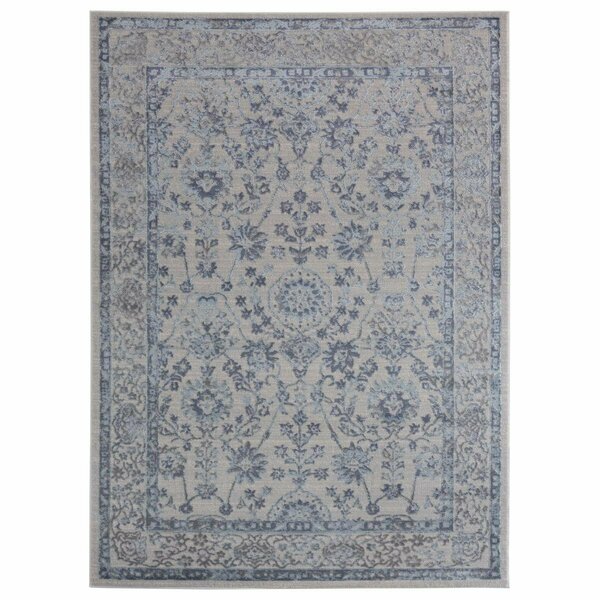 United Weavers Of America Cascades Shasta Blue Accent Rectangle Rug 1 ft. 11 in. x 3 ft. 2601 10260 24